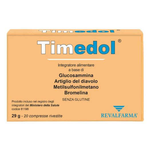 TIMEDOL 20CPR RIVESTITE TIMEDOL 20CPR RIVESTITE