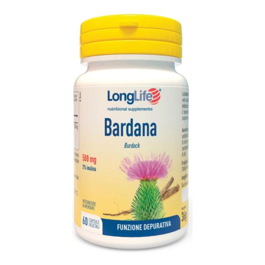 LONGLIFE BARDANA 60CPS VEG LONGLIFE BARDANA 60CPS VEG