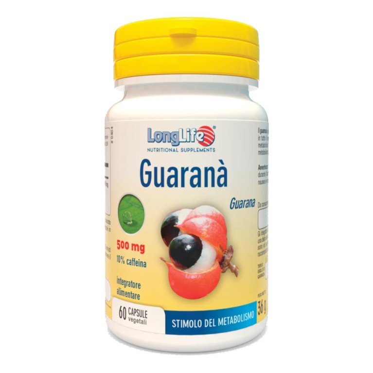 Longlife Guaranà 500 mg - 60 capsule