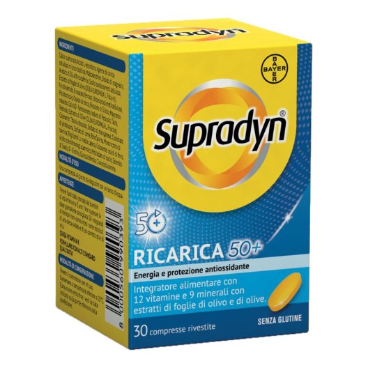 Supradyn Ricarica 50+ compresse - 30 compresse