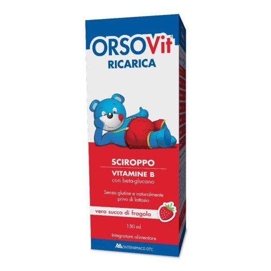 ORSOVIT RICARICA SCIROPPO150ML ORSOVIT RICARICA SCIROPPO150ML
