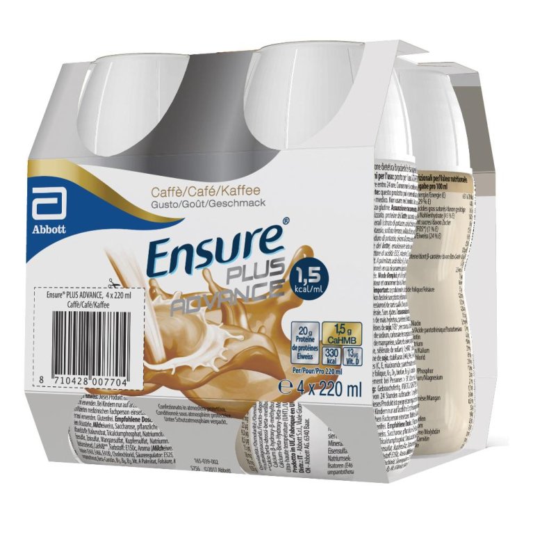 ENSURE PLUS ADVANCE CAF4X220ML ENSURE PLUS ADVANCE CAF4X220ML