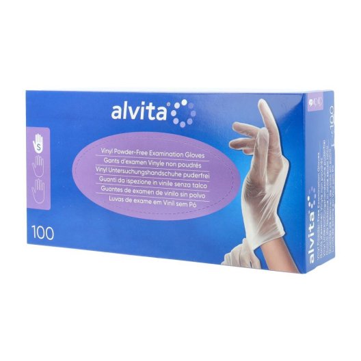 ALVITA GUANTI VINILE S/POLV S ALVITA GUANTI VINILE S/POLV S