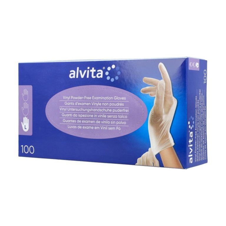 ALVITA GUANTI VINILE S/POLV L ALVITA GUANTI VINILE S/POLV L
