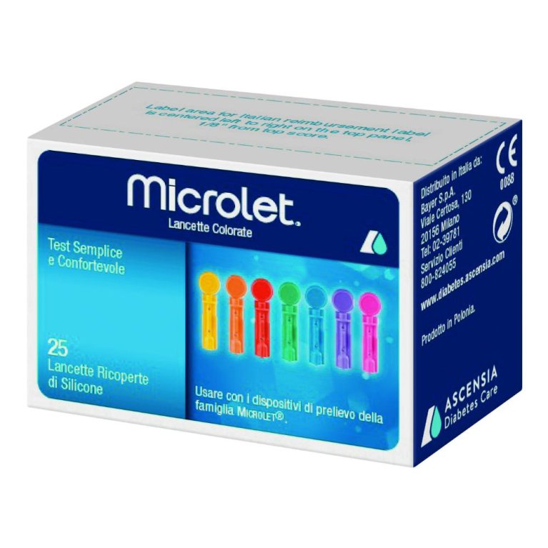 MICROLET LANCETS 25 LANCETTE MICROLET LANCETS 25 LANCETTE