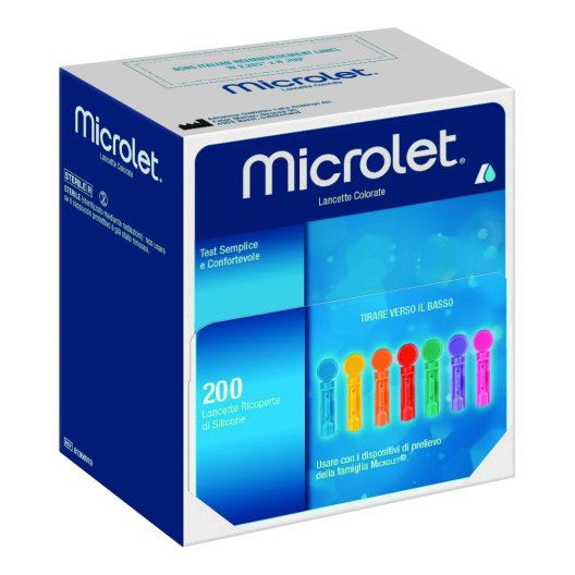 MICROLET LANCETS 200 LANCETTE MICROLET LANCETS 200 LANCETTE