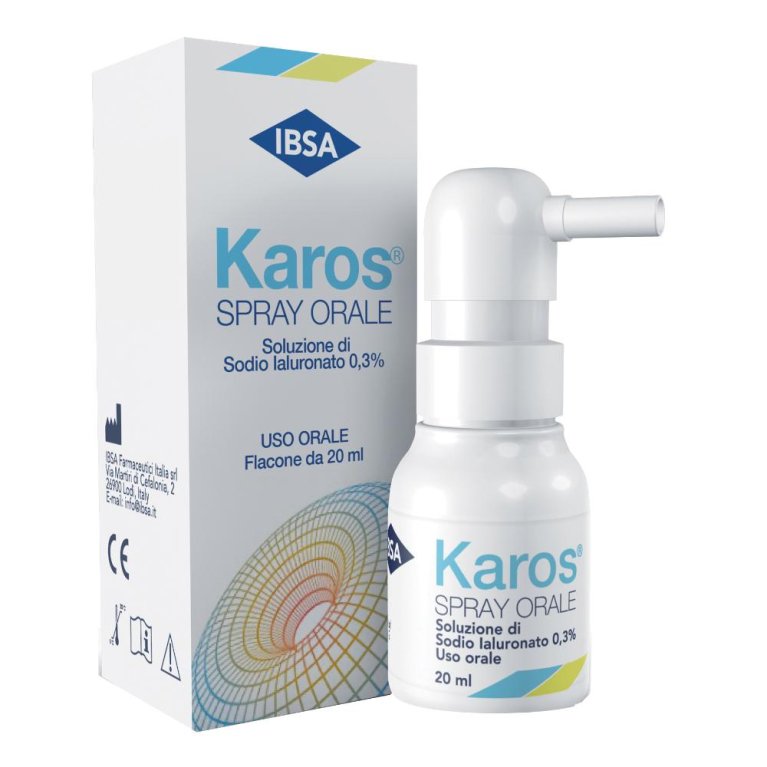 KAROS SPRAY ORALE 0,3% 20ML KAROS SPRAY ORALE 0,3% 20ML