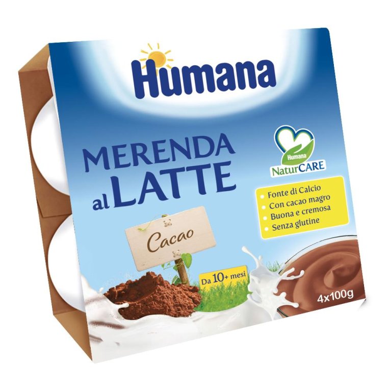 HUMANA MER LATTE CIOC 100GX4PZ HUMANA MER LATTE CIOC 100GX4PZ