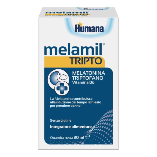 Melamil Tripto Humana integratore per il sonno - 30 ml Melamil Tripto Humana integratore per il sonno - 30 ml