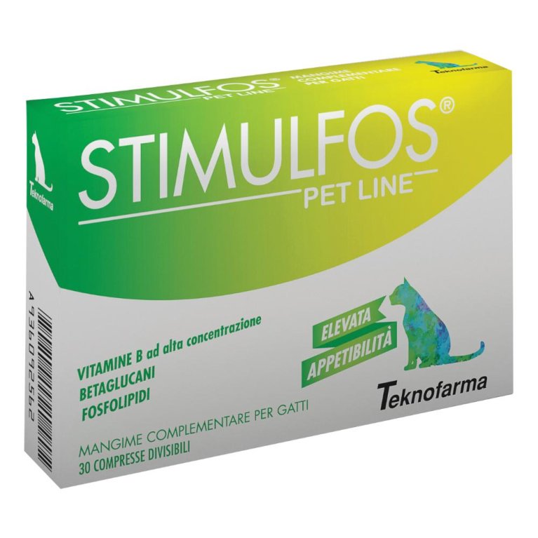 STIMULFOS PET LINE GATTO 30CPR STIMULFOS PET LINE GATTO 30CPR