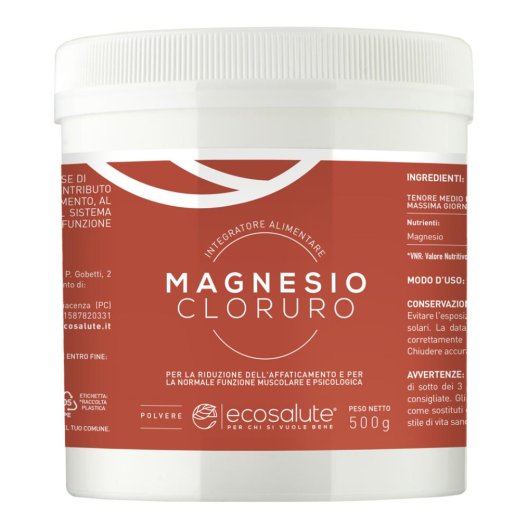 MAGNESIO CLORURO POLV 500G MAGNESIO CLORURO POLV 500G