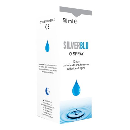 SILVER BLU O SPRAY 50ML SILVER BLU O SPRAY 50ML