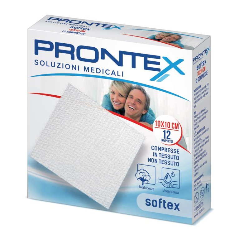 PRONTEX SOFTEX 10X10CM 12PZ PRONTEX SOFTEX 10X10CM 12PZ