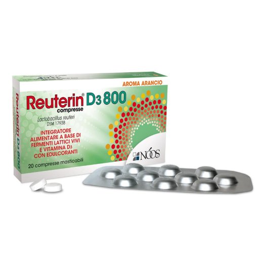 REUTERIN D3 800 IMMUNO 20CPR REUTERIN D3 800 IMMUNO 20CPR