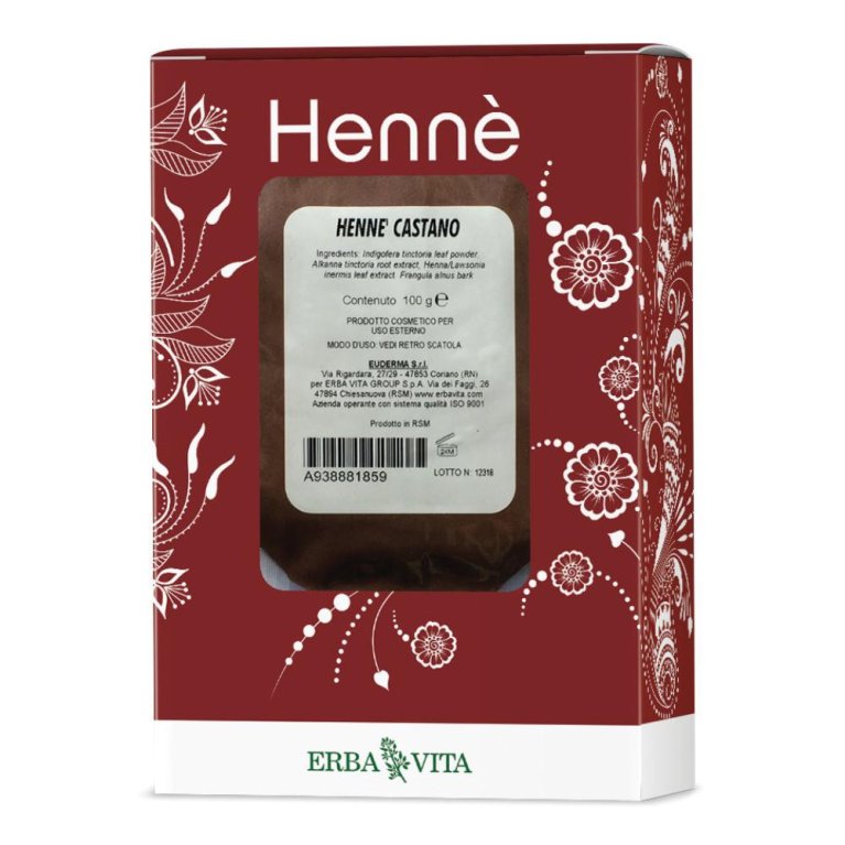 HENNE COLOR CAP CASTANO 100G HENNE COLOR CAP CASTANO 100G