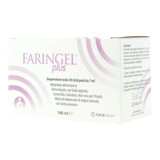 FARINGEL PLUS 20STICK PACK 7ML FARINGEL PLUS 20STICK PACK 7ML