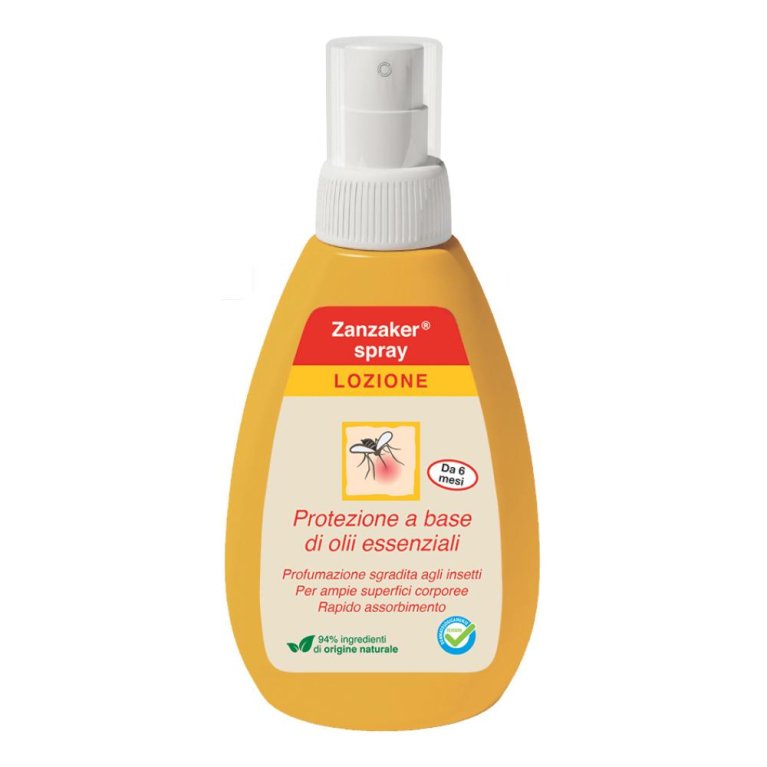ZANZAKER LOZIONE SPRAY 150ML ZANZAKER LOZIONE SPRAY 150ML