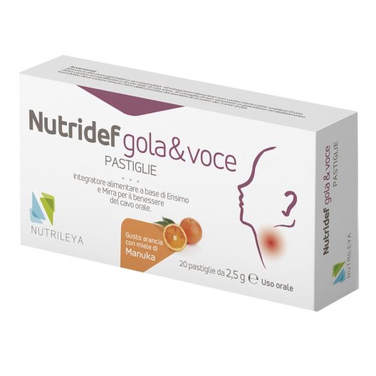 NUTRIDEF GOLA&VOCE ARA 20PAST NUTRIDEF GOLA&VOCE ARA 20PAST
