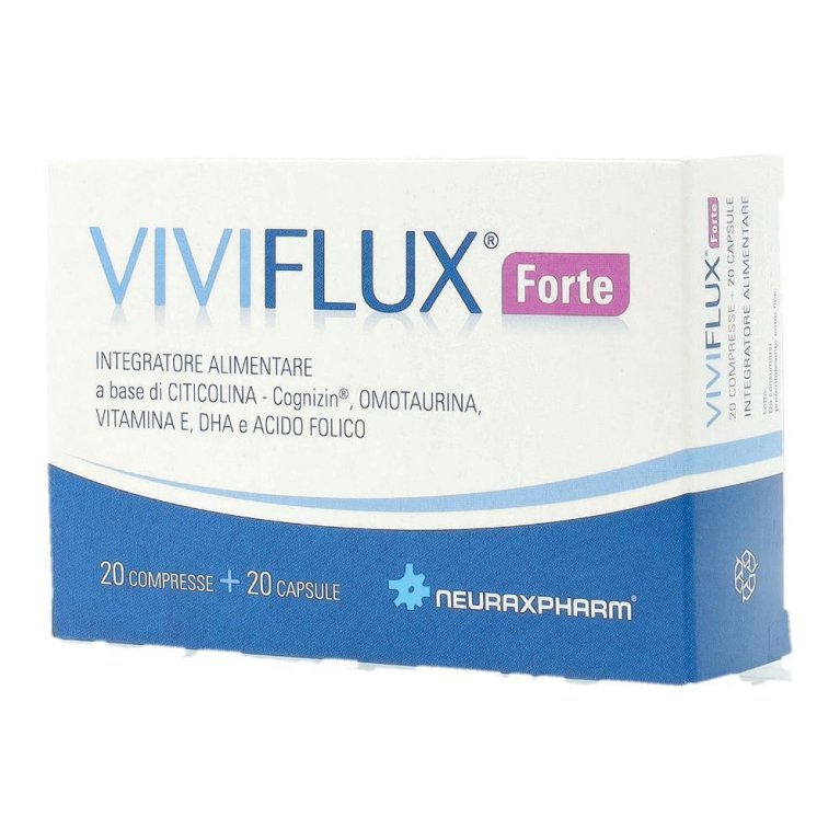 VIVIFLUX FORTE 20CPR+20CPS VIVIFLUX FORTE 20CPR+20CPS