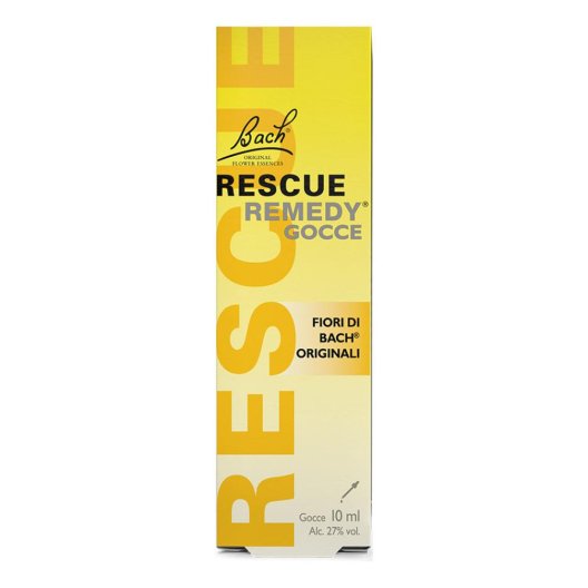 RESCUE REMEDY GOCCE FIORI DI BACH ORIGINAL10ML RESCUE REMEDY GOCCE FIORI DI BACH ORIGINAL10ML