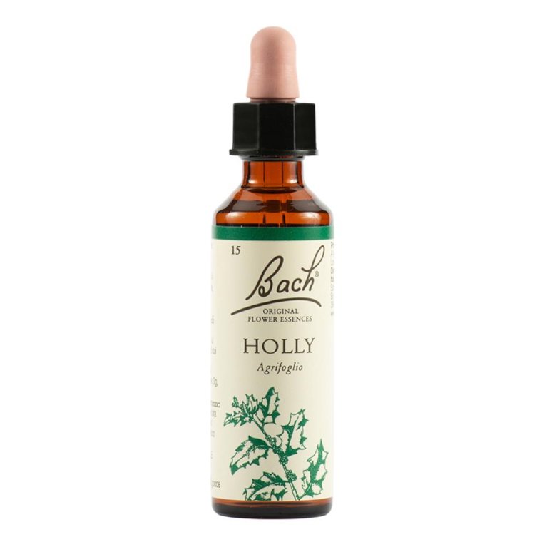Holly - Fiore di Bach Originale n° 15 - 20 ml Holly - Fiore di Bach Originale n° 15 - 20 ml