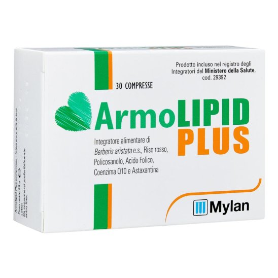 Armolipid Plus - 30 compresse - integratore per il controllo del colesterolo Armolipid Plus - 30 compresse - integratore per il controllo del colesterolo