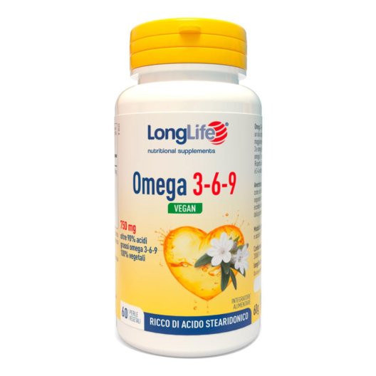 LONGLIFE OMEGA 369 VEGAN 60PRL LONGLIFE OMEGA 369 VEGAN 60PRL