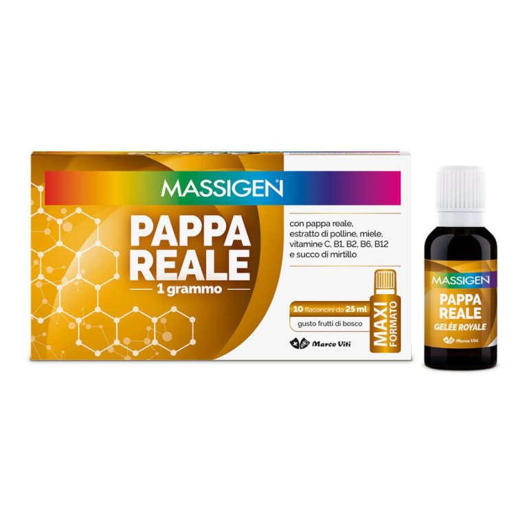 MASSIGEN PAPPA REALE 10FL 25ML MASSIGEN PAPPA REALE 10FL 25ML
