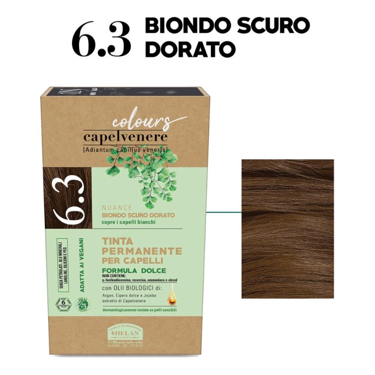 CAPELVENERE TINTA CAP 6,3N BIO CAPELVENERE TINTA CAP 6,3N BIO