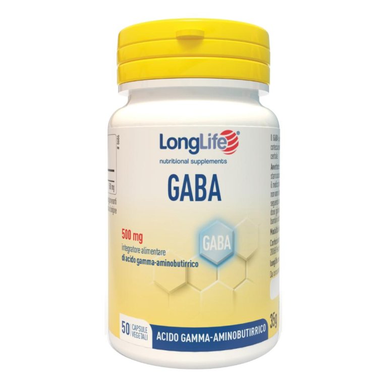 LONGLIFE GABA 500MG 50CPS LONGLIFE GABA 500MG 50CPS