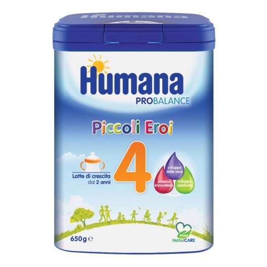 Humana 4 latte in polvere dai 2 anni - 650 grammi