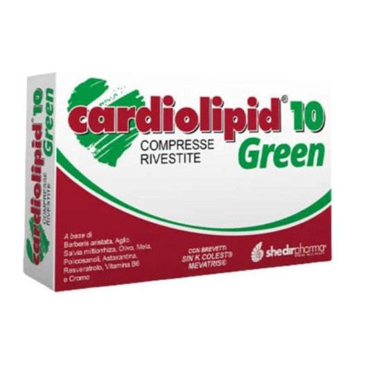 CARDIOLIPID 10 GREEN 30CPR RIV