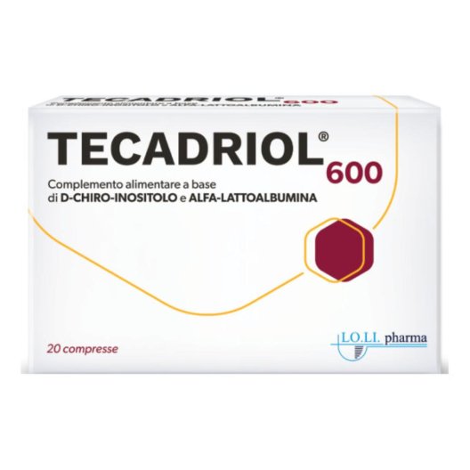 TECADRIOL 600 20CPR TECADRIOL 600 20CPR