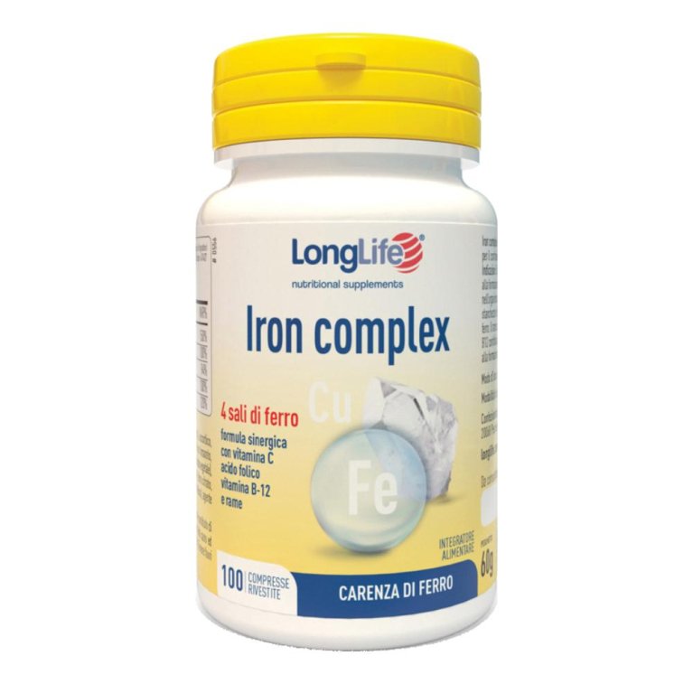 LONGLIFE IRON COMPLEX 100CPR LONGLIFE IRON COMPLEX 100CPR