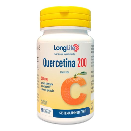LONGLIFE QUERCETINA 200 60CPR