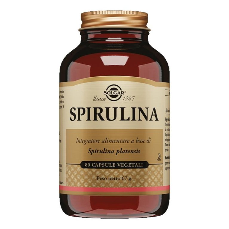 Solgar Spirulina - 80 capsule Solgar Spirulina - 80 capsule