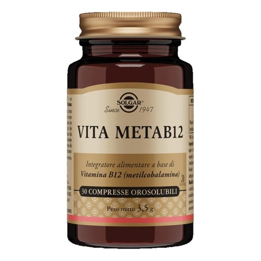 VITA METAB12 30CPR OROSOLUBILI VITA METAB12 30CPR OROSOLUBILI