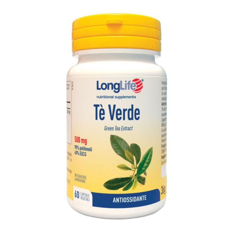 LONGLIFE TE' VERDE 500MG 60CPS LONGLIFE TE' VERDE 500MG 60CPS