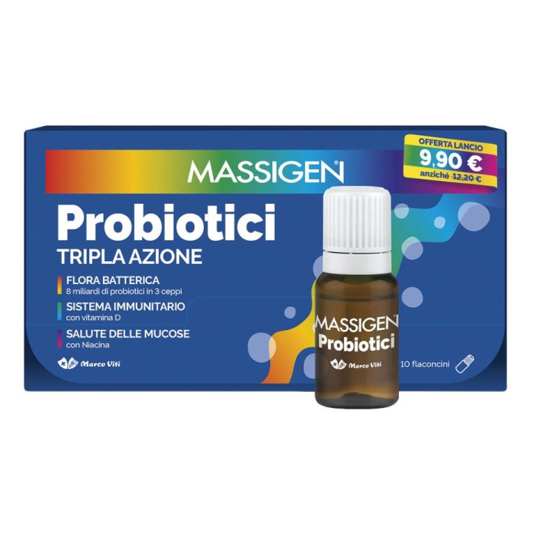 MASSIGEN PROBIOTICI 10FLX8ML