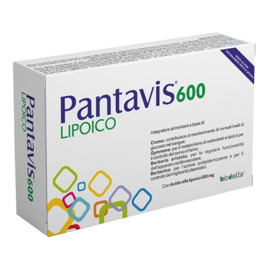 PANTAVIS 600 LIPOICO 30CPR PANTAVIS 600 LIPOICO 30CPR