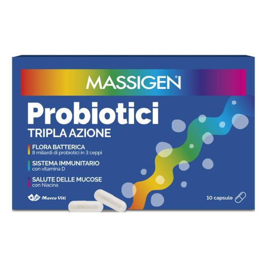 MASSIGEN PROBIOTICI 10CPS 2024