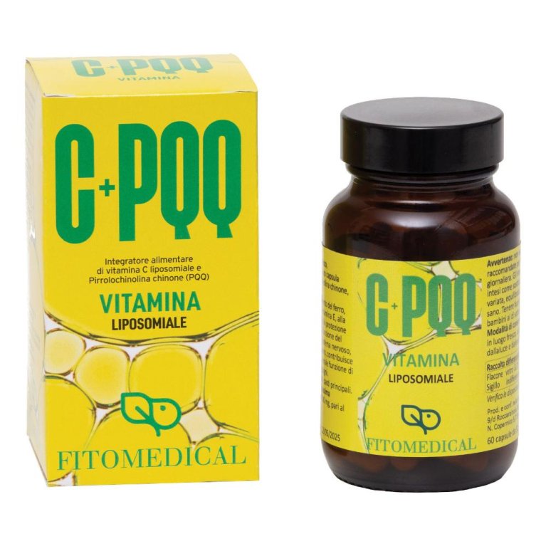 VITAMINA C+PQQ LIPOSOM 60CPS VITAMINA C+PQQ LIPOSOM 60CPS