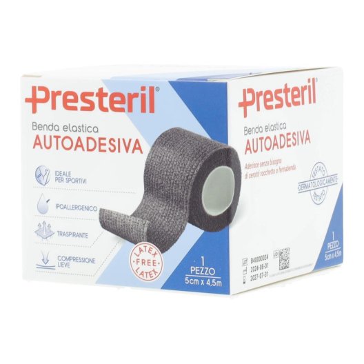 PRESTERIL BENDA EL 5X450 NERO PRESTERIL BENDA EL 5X450 NERO