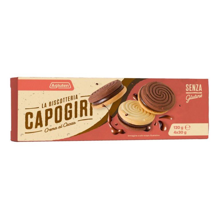 AGLUTEN CAPOGIRI CR CACAO 120G AGLUTEN CAPOGIRI CR CACAO 120G