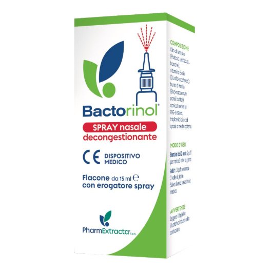 BACTORINOL SPRAY NASALE 15ML BACTORINOL SPRAY NASALE 15ML