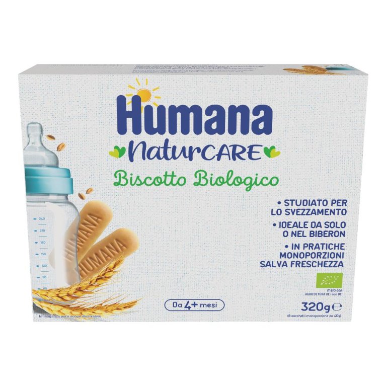 HUMANA BISCOTTO BABY BIO 320G HUMANA BISCOTTO BABY BIO 320G