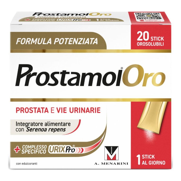 Prostamol Oro - 30 Bustine Orosolubili - Prostata e Vie Urinarie Prostamol Oro - 30 Bustine Orosolubili - Prostata e Vie Urinarie