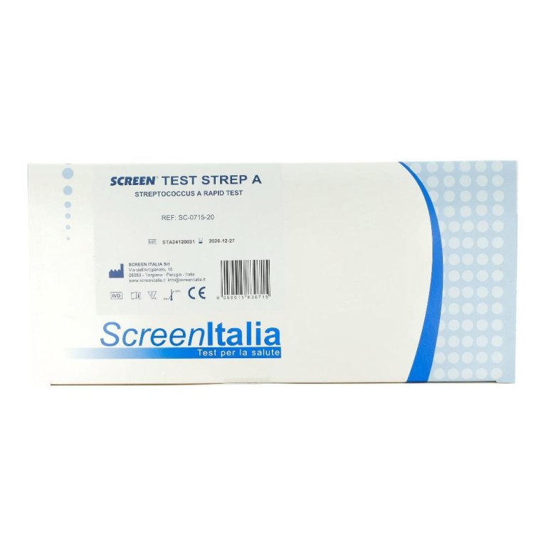 SCREEN STREP A CASS ROSSO 20T