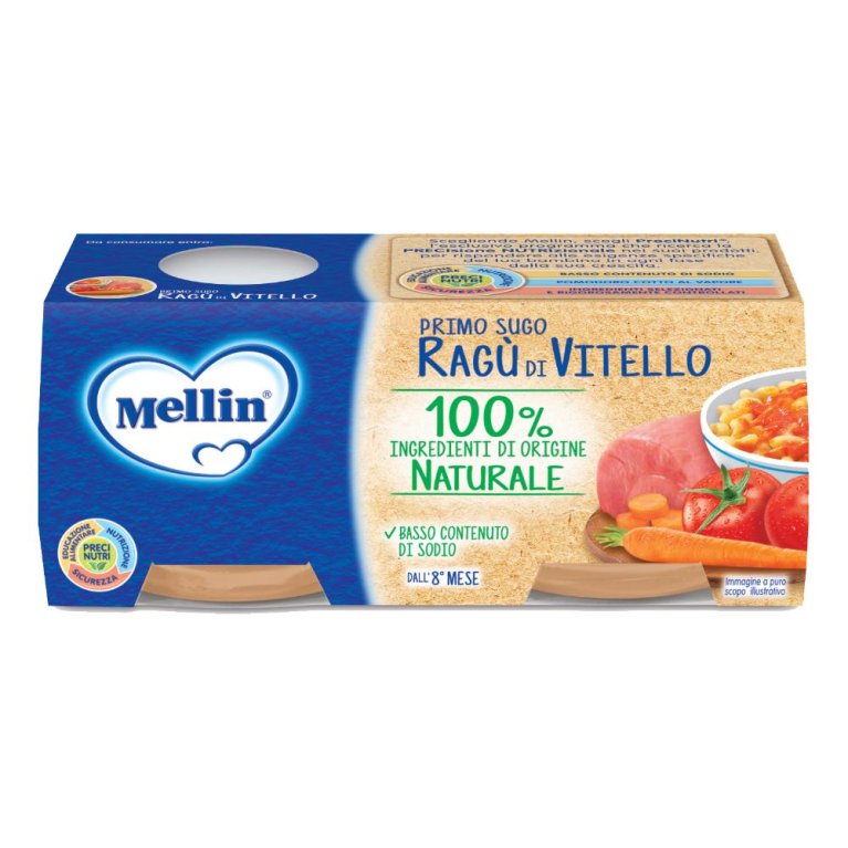 MELLIN PRIMO SUG RAGU/VIT2X80G MELLIN PRIMO SUG RAGU/VIT2X80G