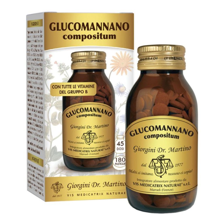 GLUCOMANNANO COMP 180PAST